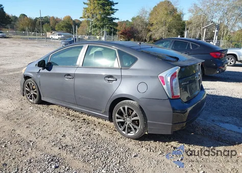 2013 Toyota Prius Two from USA, damaged, VIN JTDKN3DU3D5605812